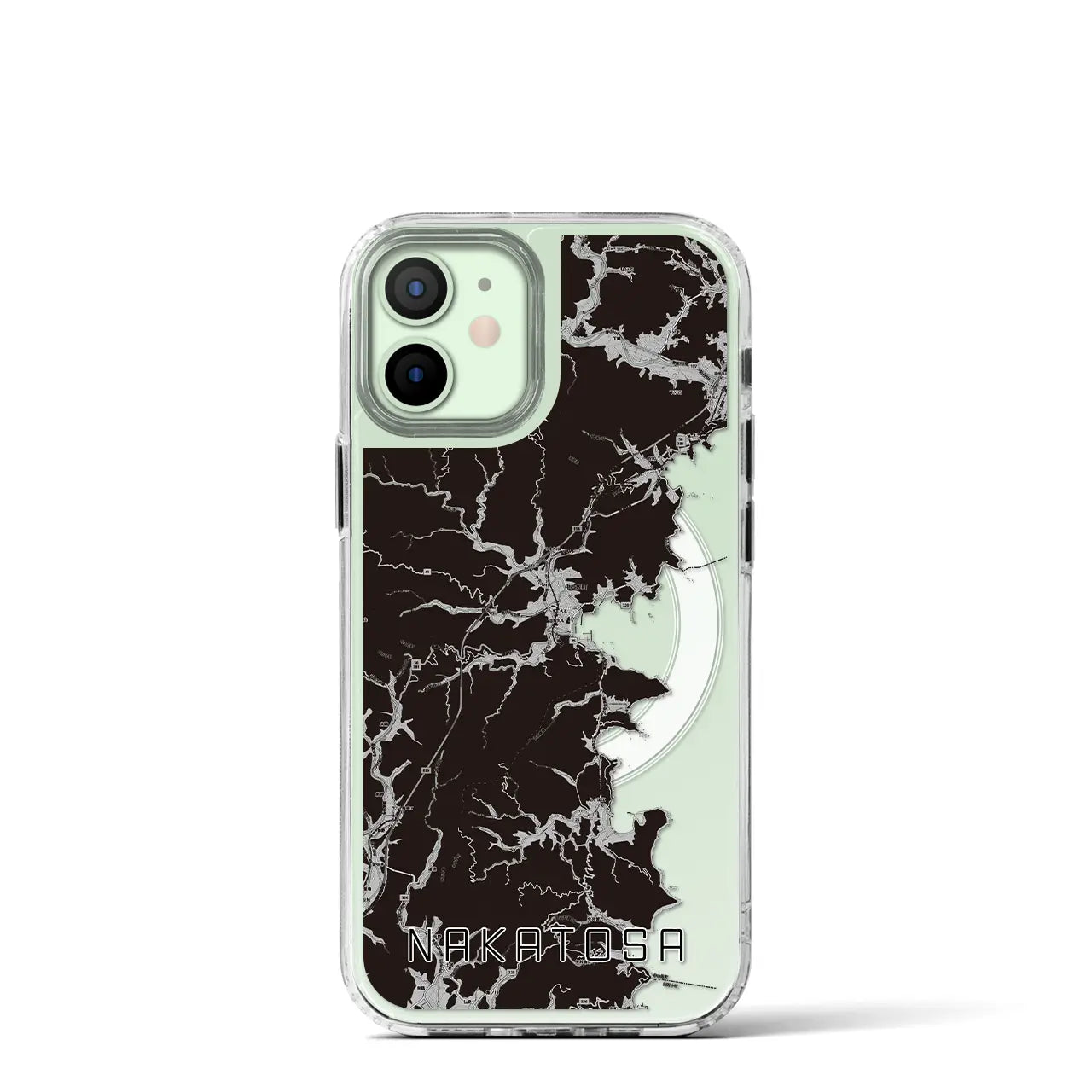 【中土佐(高知県)】地図柄iPhoneケース(MagSafeタイプ)