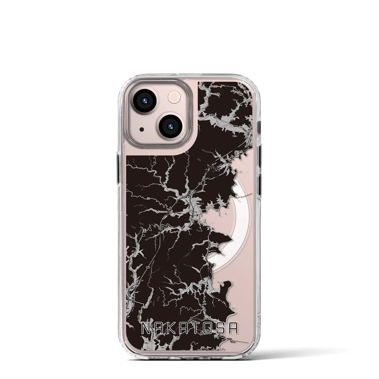 【中土佐(高知県)】地図柄iPhoneケース(MagSafeタイプ)