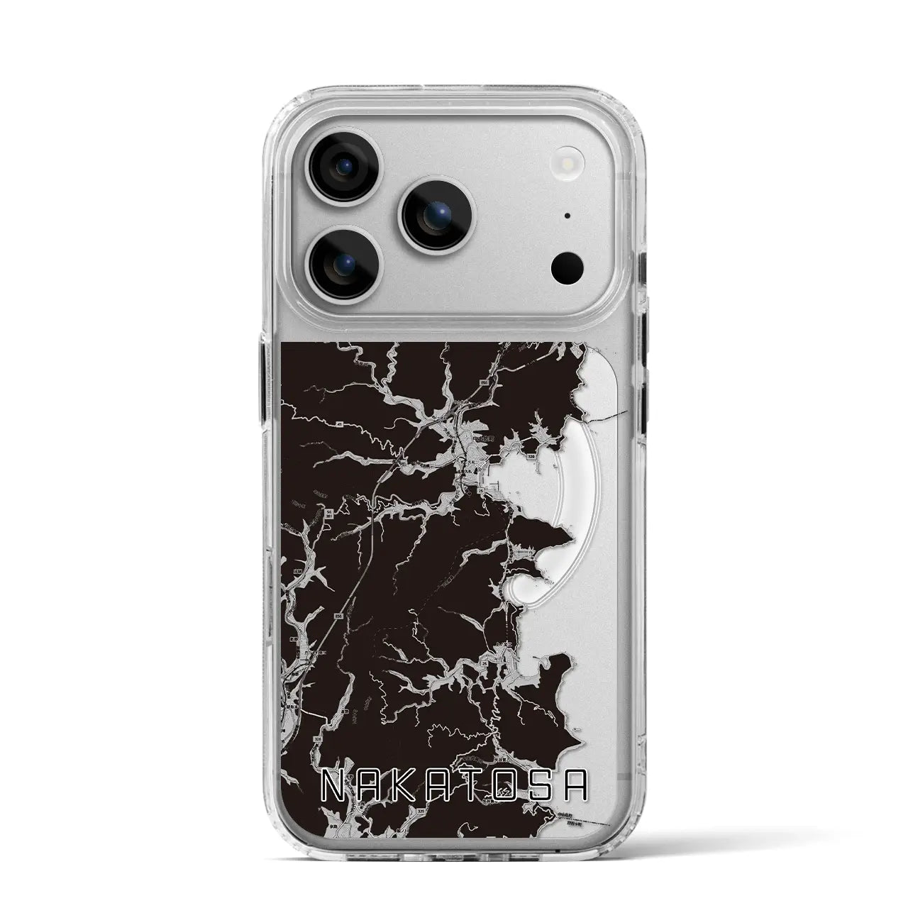 【中土佐(高知県)】地図柄iPhoneケース(MagSafeタイプ)