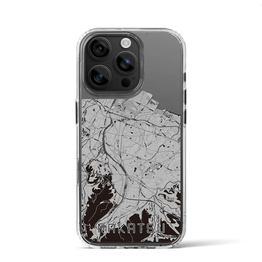 【中津(大分県)】地図柄iPhoneケース(MagSafeタイプ)