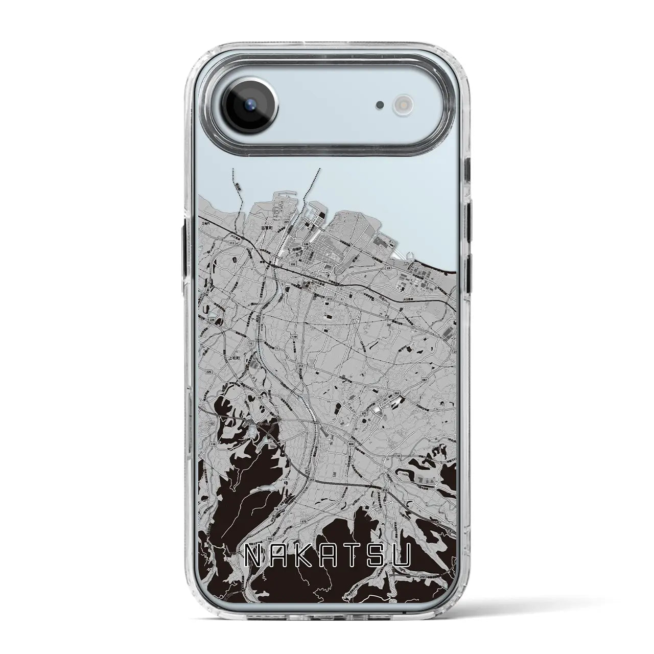 【中津(大分県)】地図柄iPhoneケース(MagSafeタイプ)