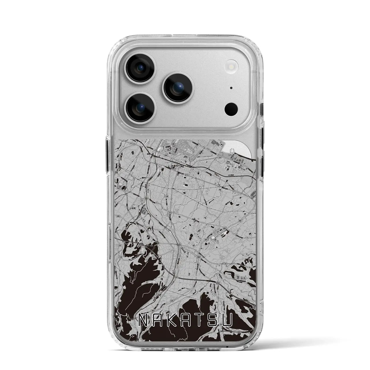 【中津(大分県)】地図柄iPhoneケース(MagSafeタイプ)