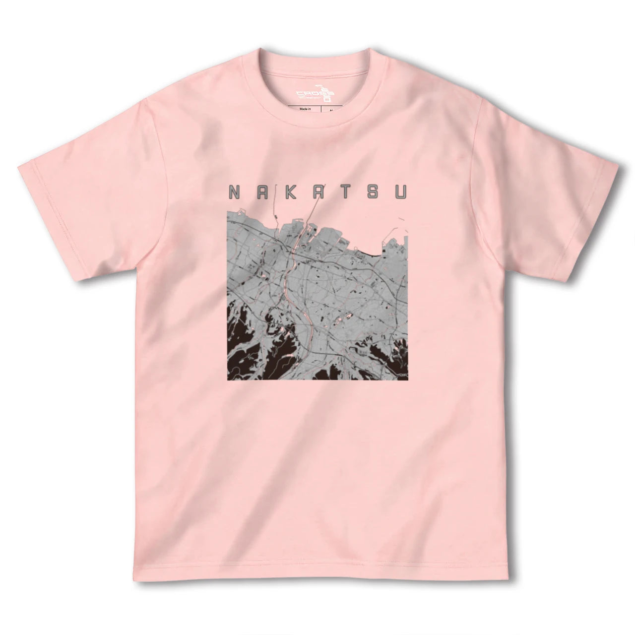 【中津(大分県)】地図柄ヘビーウェイトTシャツ