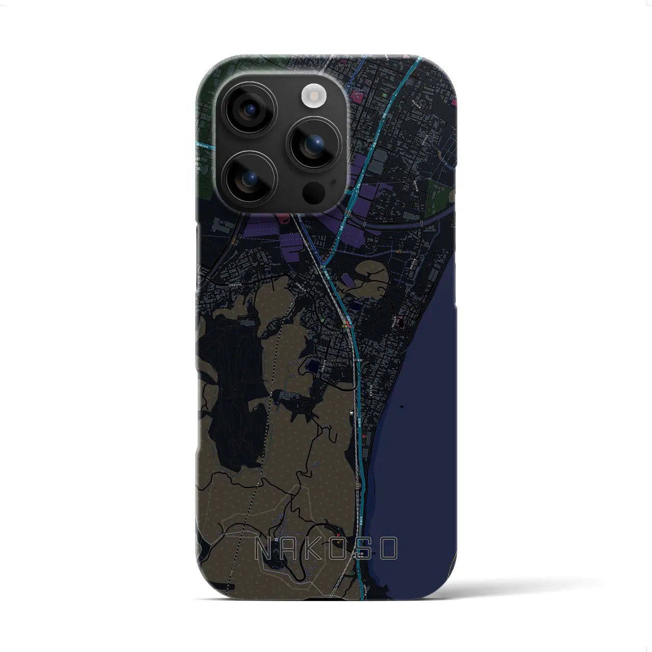 【勿来(福島県)】地図柄iPhoneケース(バックカバータイプ)