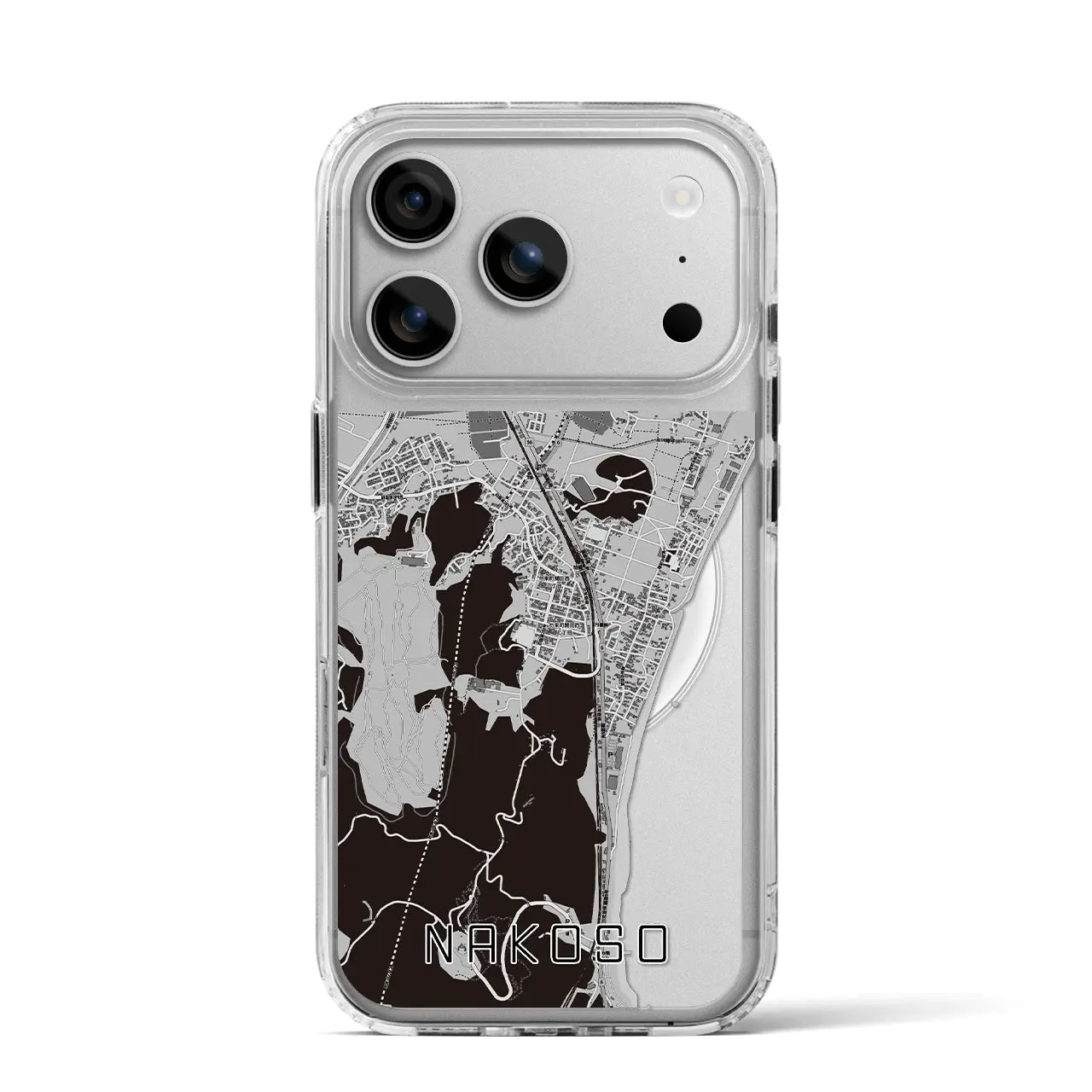 【勿来(福島県)】地図柄iPhoneケース(MagSafeタイプ)