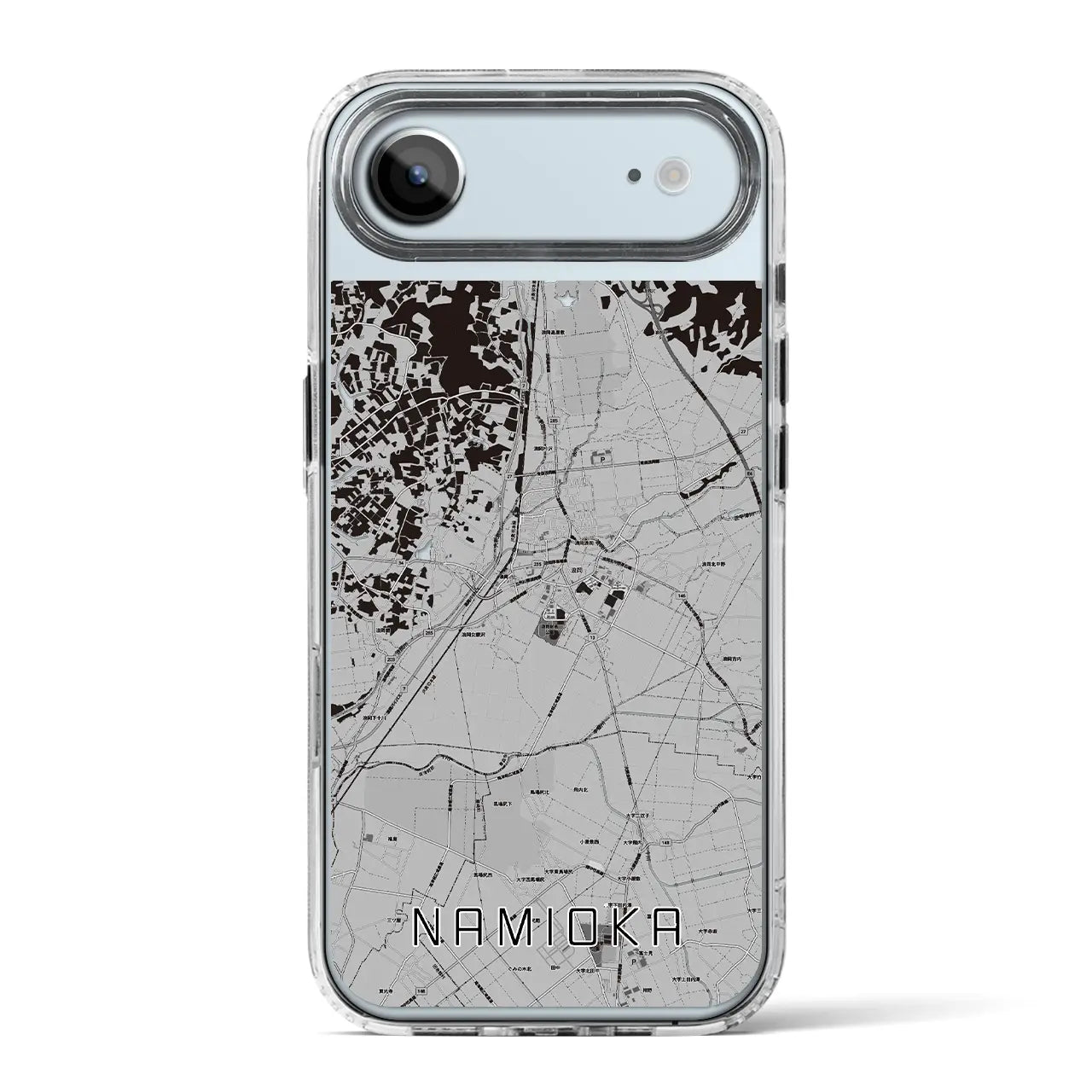 【浪岡(青森県)】地図柄iPhoneケース(MagSafeタイプ)