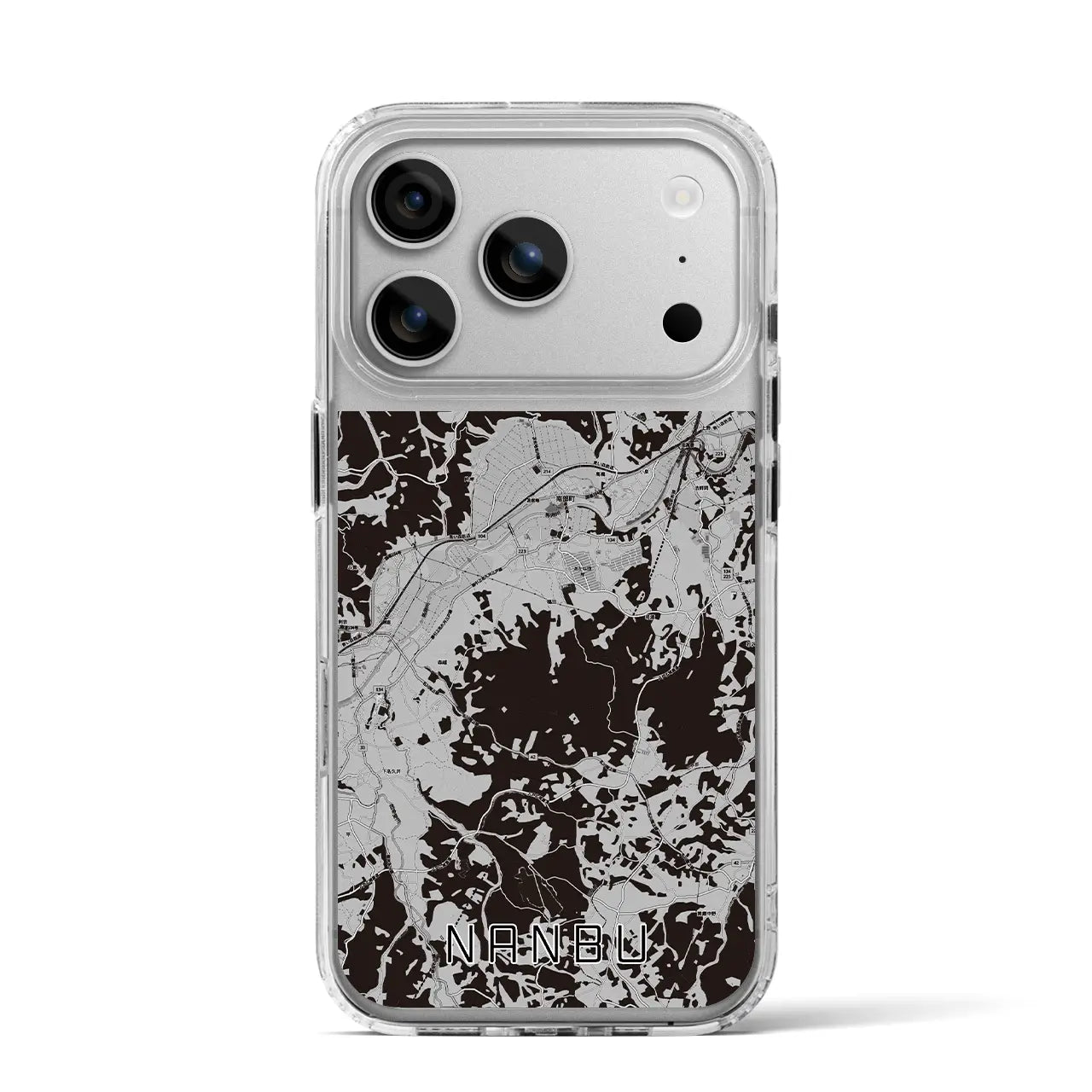 【南部(青森県)】地図柄iPhoneケース(MagSafeタイプ)