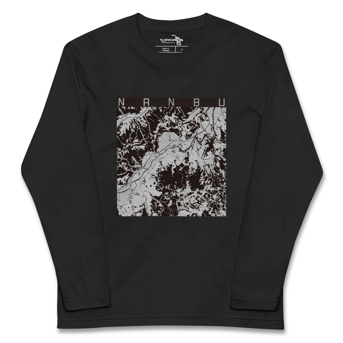 【南部(青森県)】地図柄ロングスリーブTシャツ