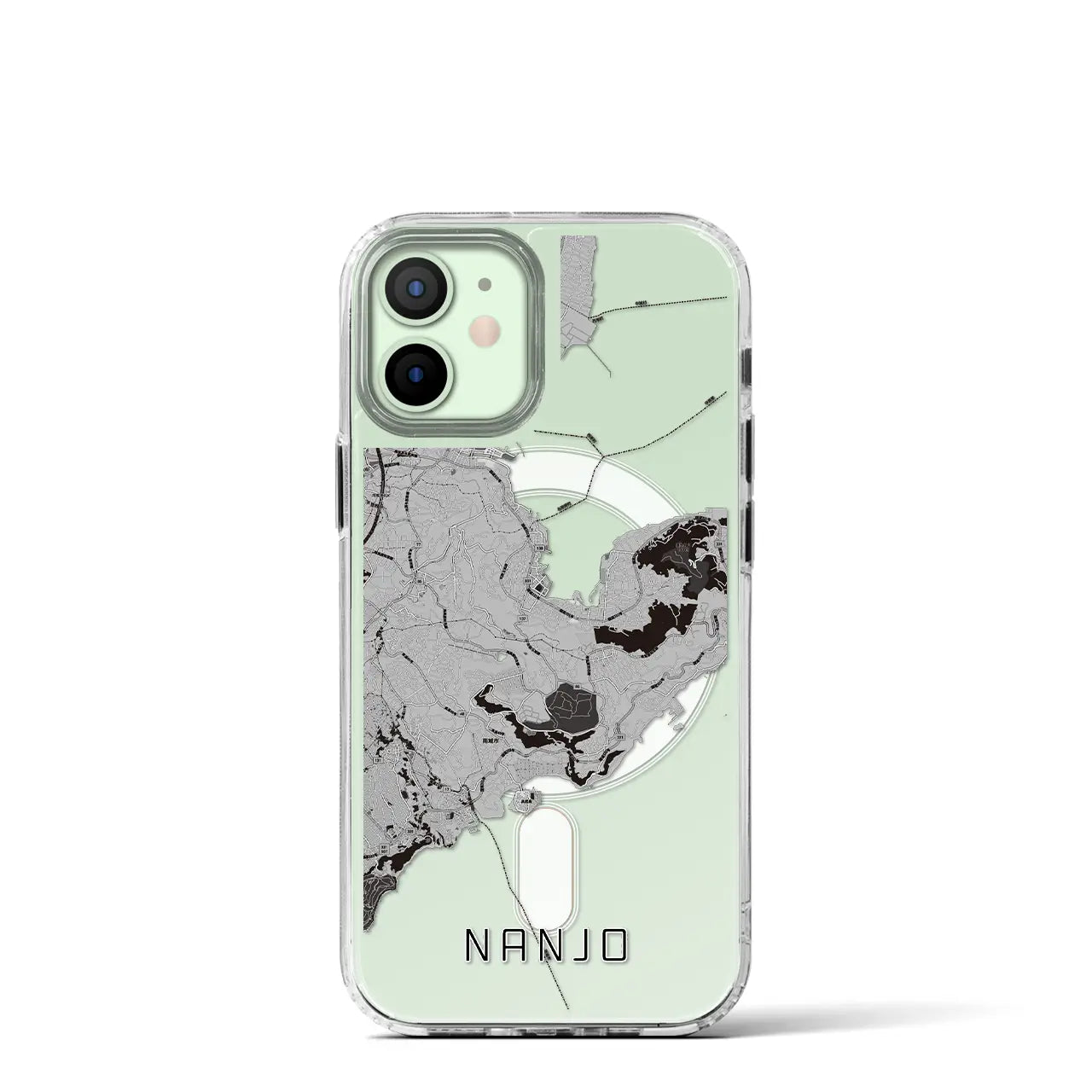 【南城(沖縄県)】地図柄iPhoneケース(MagSafeタイプ)
