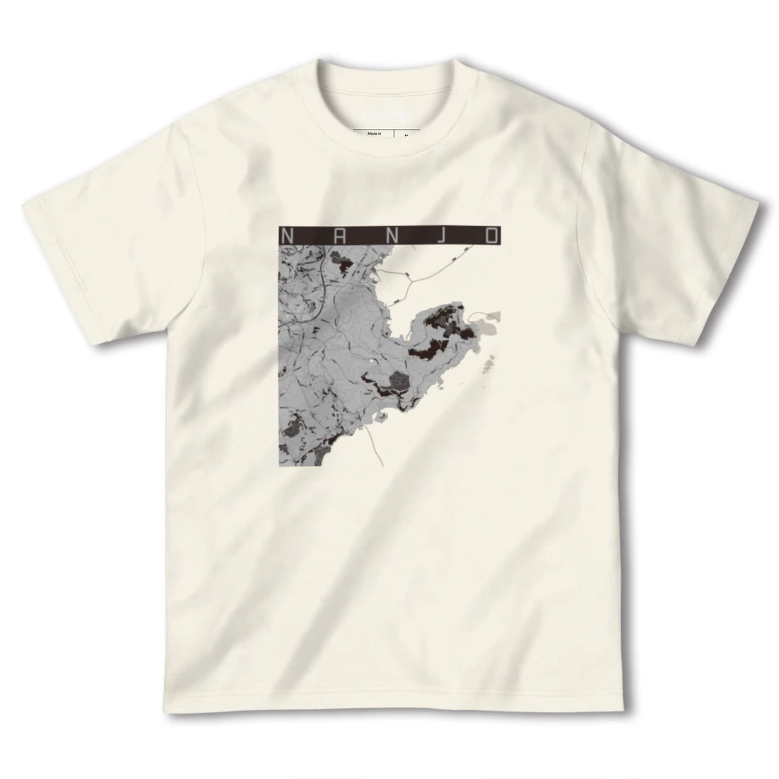 【南城(沖縄県)】地図柄ヘビーウェイトTシャツ