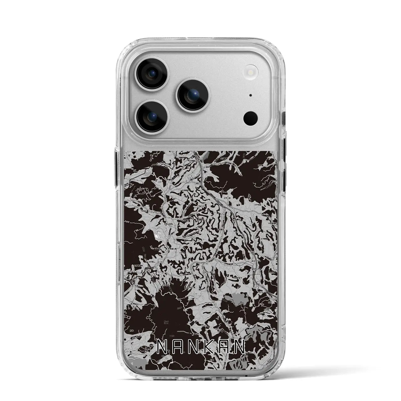 【南関(熊本県)】地図柄iPhoneケース(MagSafeタイプ)