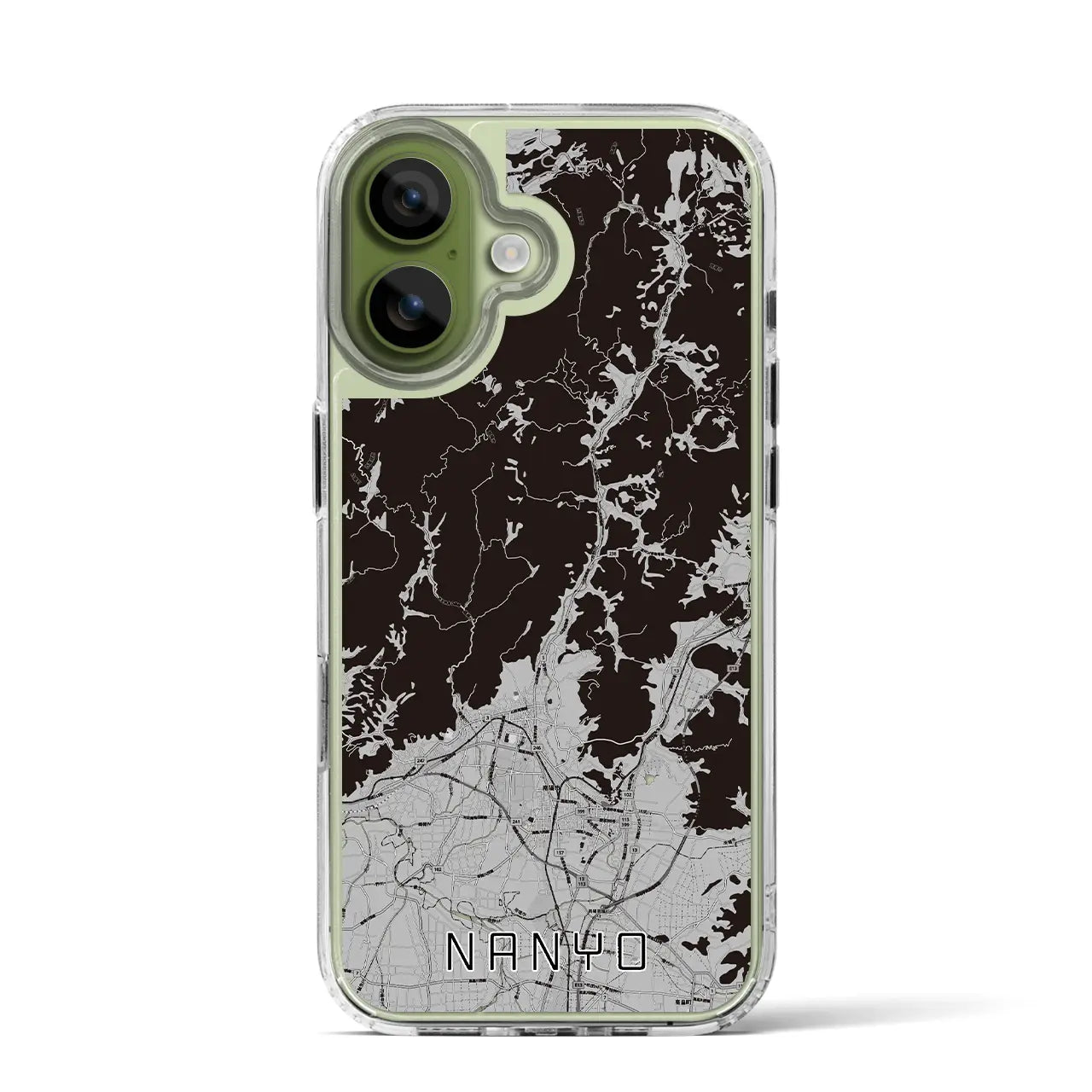 【南陽(山形県)】地図柄iPhoneケース(MagSafeタイプ)