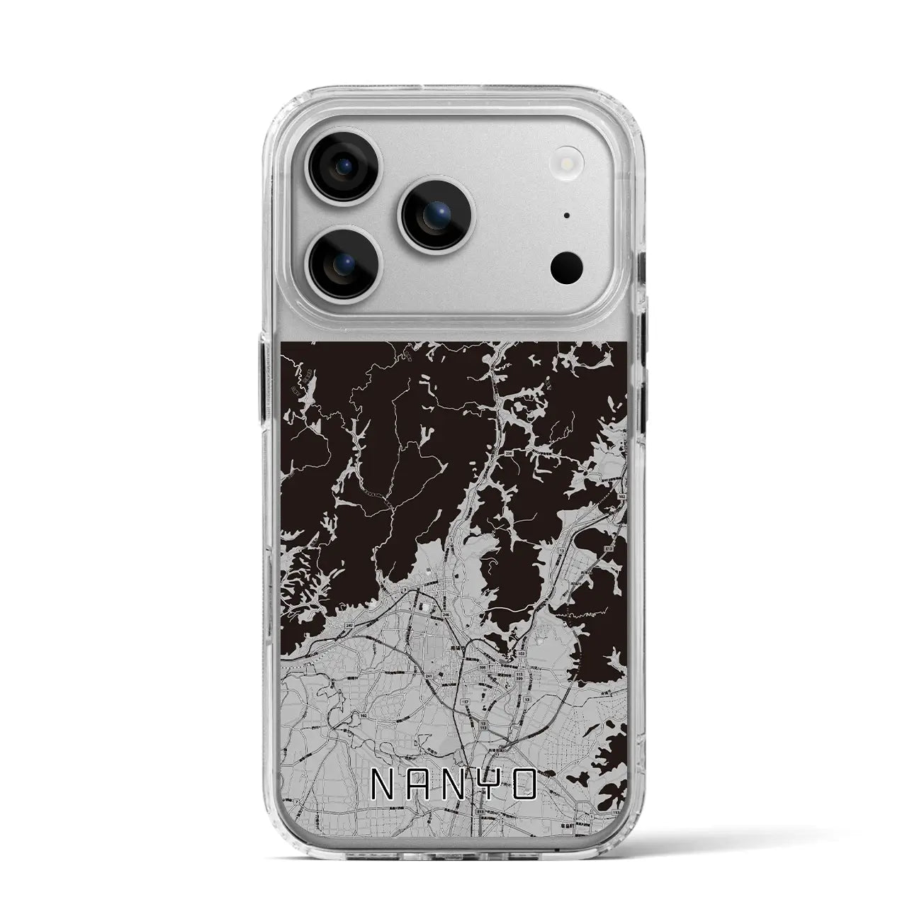 【南陽(山形県)】地図柄iPhoneケース(MagSafeタイプ)