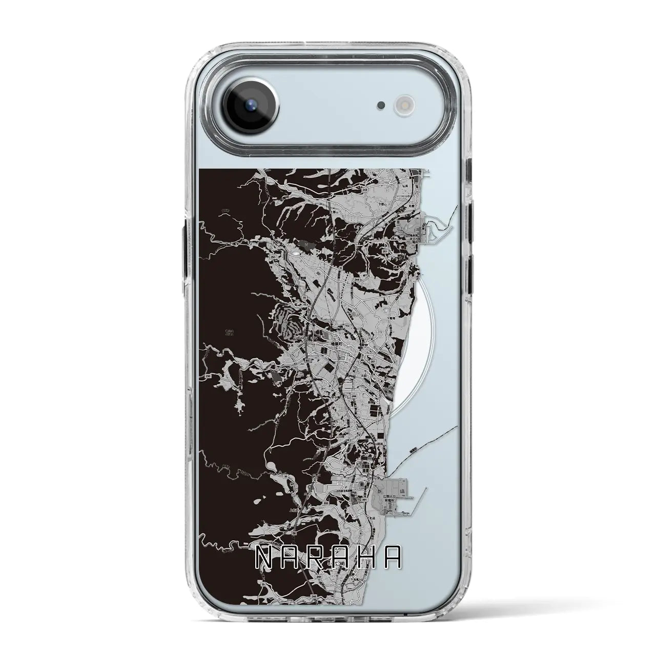 【楢葉(福島県)】地図柄iPhoneケース(MagSafeタイプ)