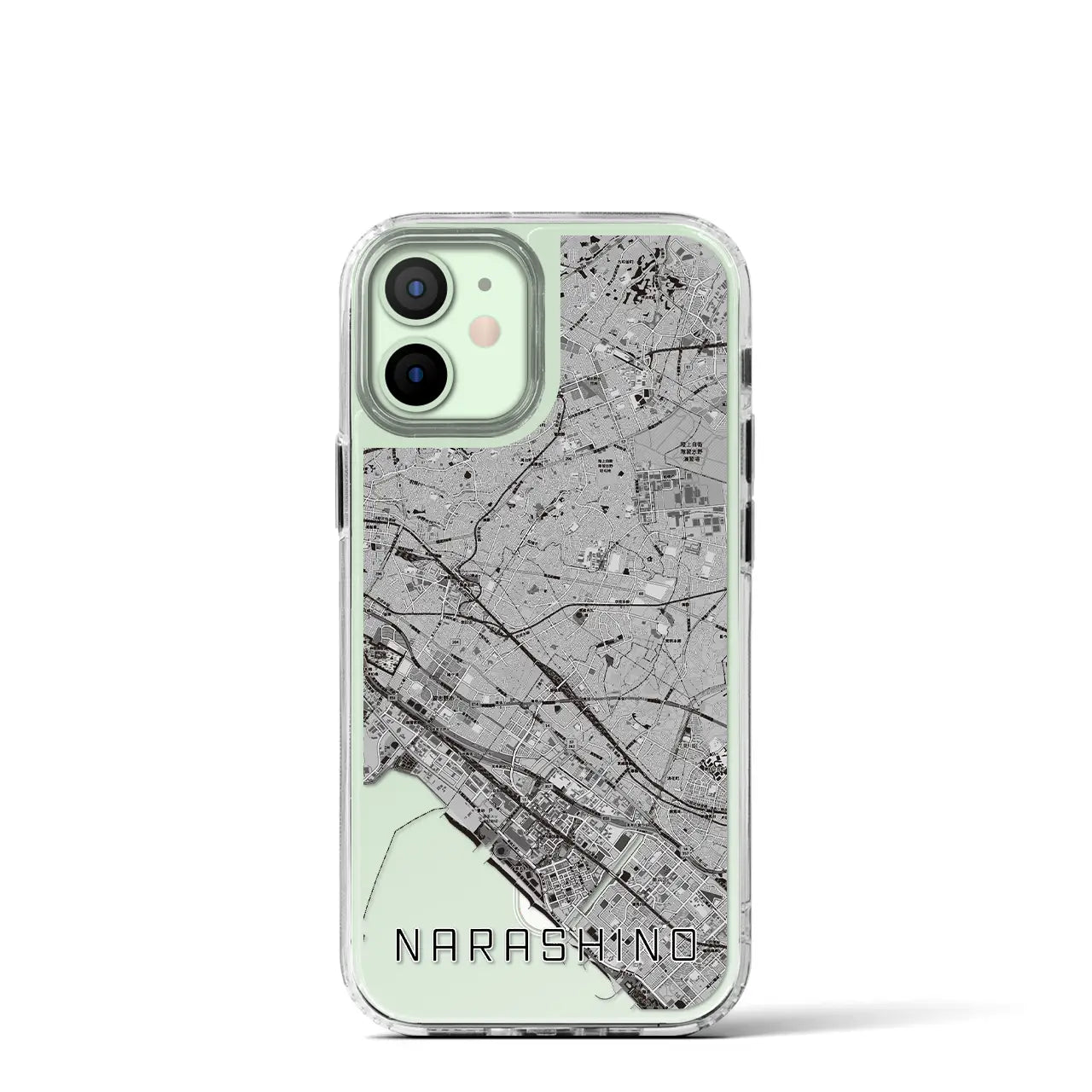 【習志野2(千葉県)】地図柄iPhoneケース(MagSafeタイプ)