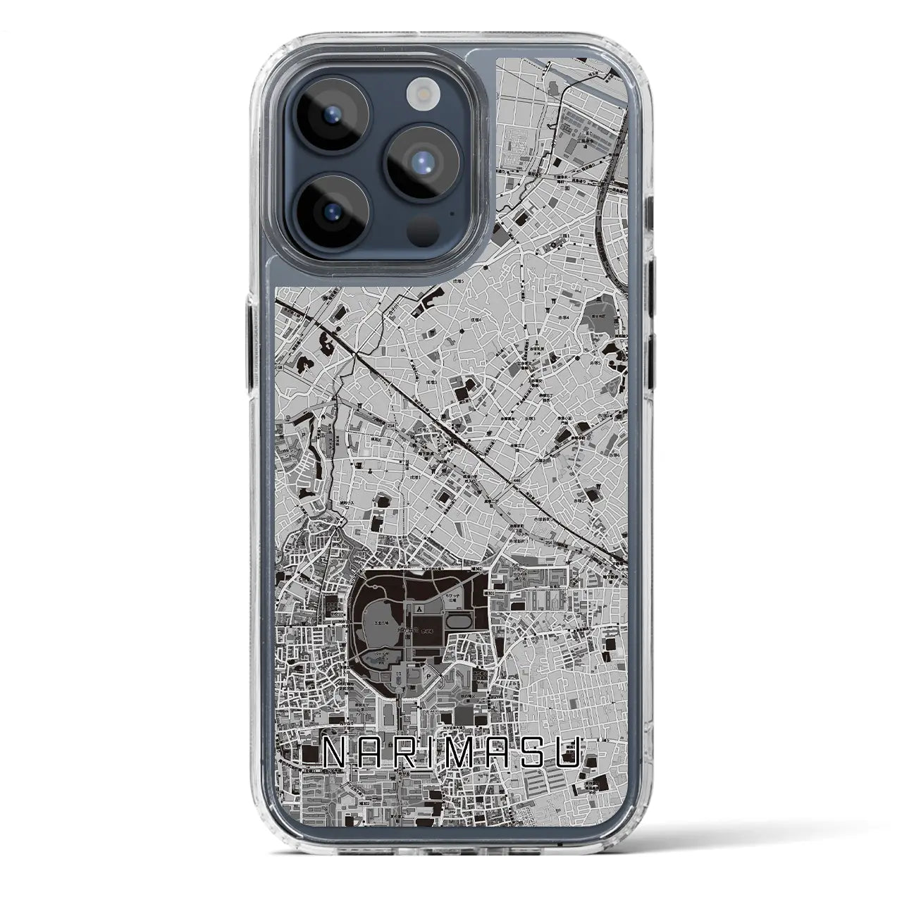 【成増(東京都)】地図柄iPhoneケース(MagSafeタイプ)