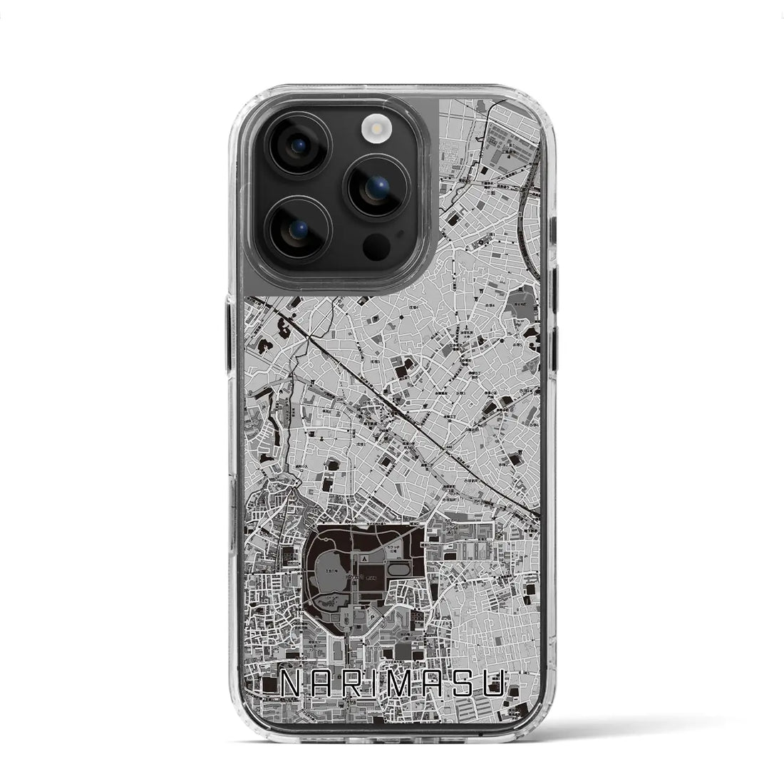 【成増(東京都)】地図柄iPhoneケース(MagSafeタイプ)