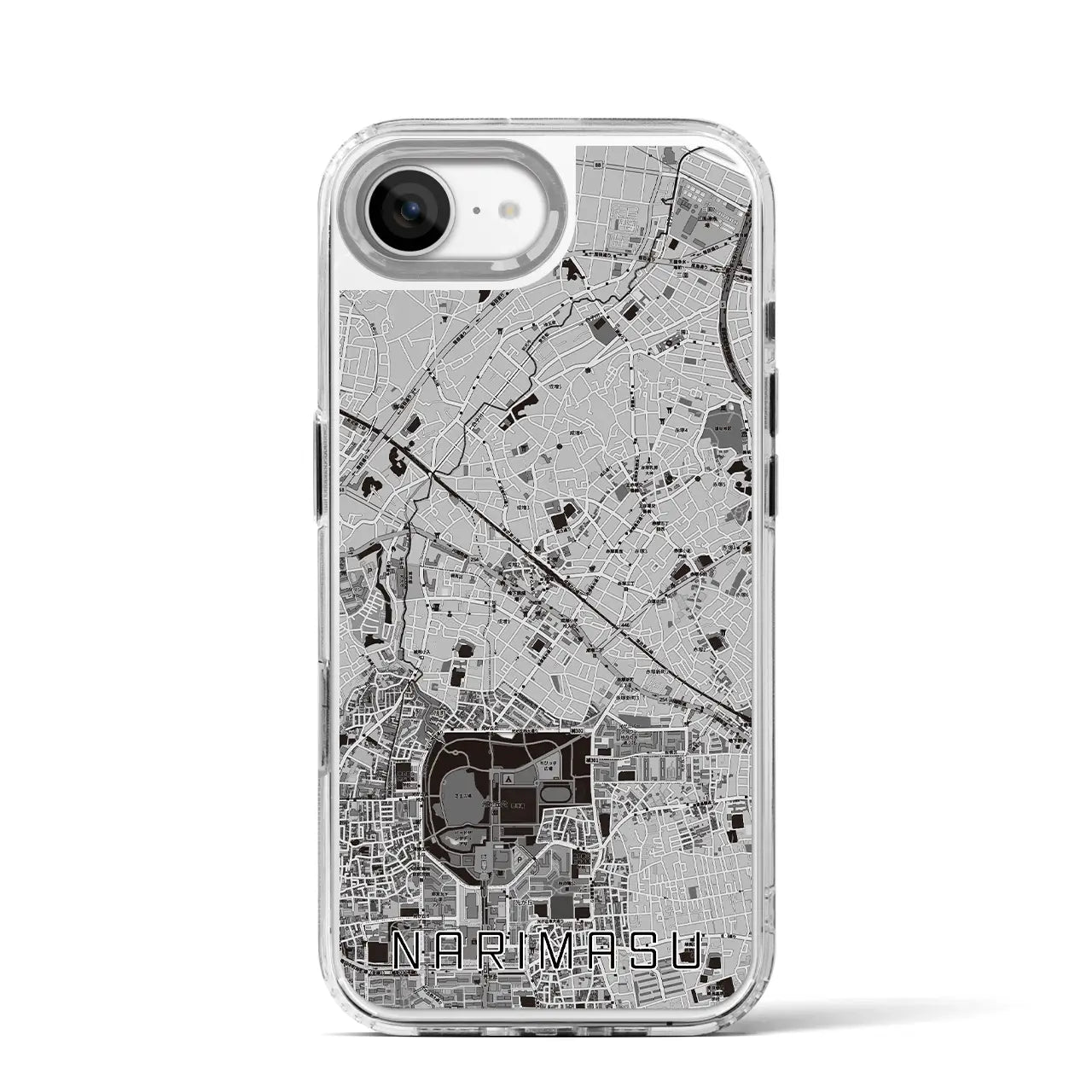【成増(東京都)】地図柄iPhoneケース(MagSafeタイプ)