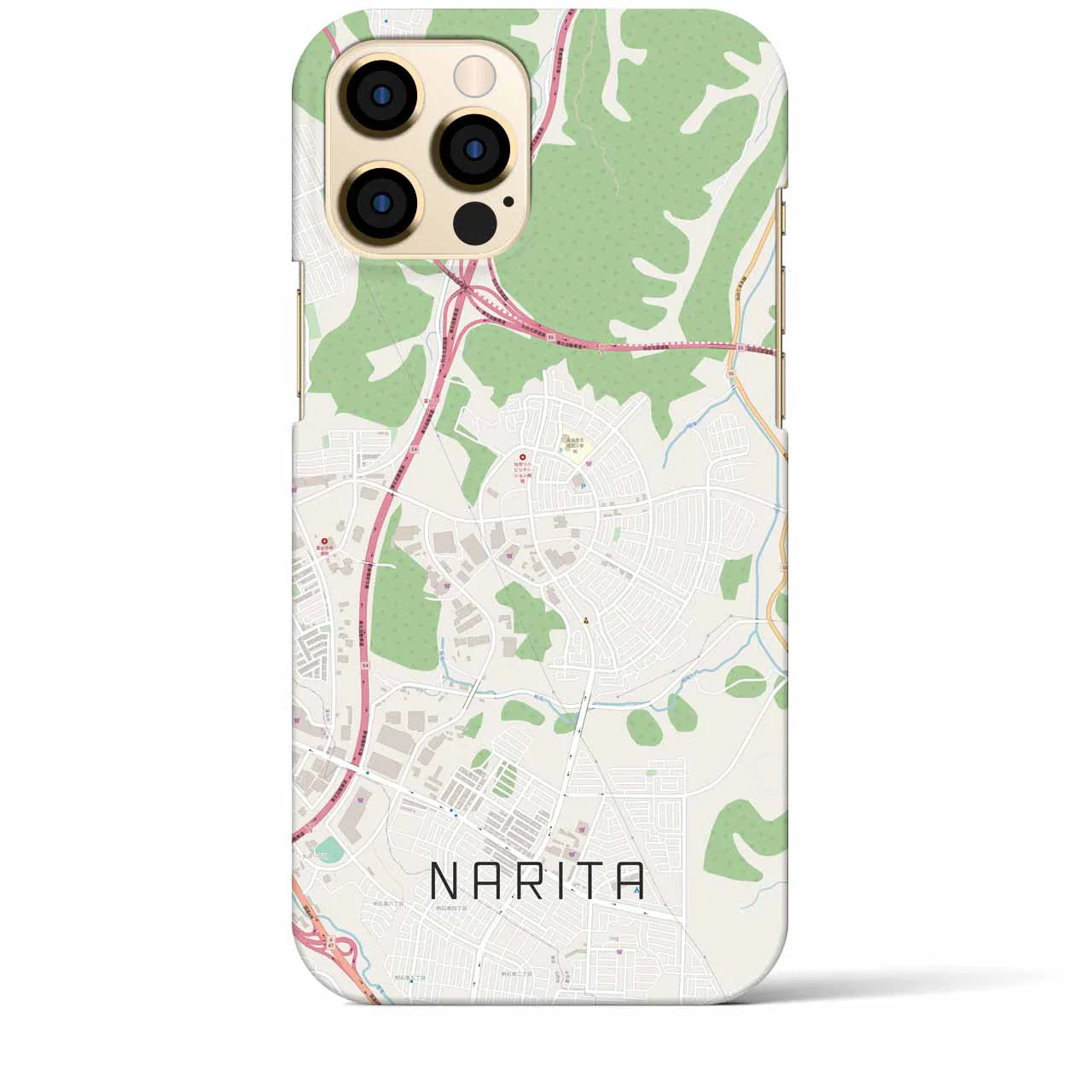 【成田(宮城県)】地図柄iPhoneケース(バックカバータイプ)