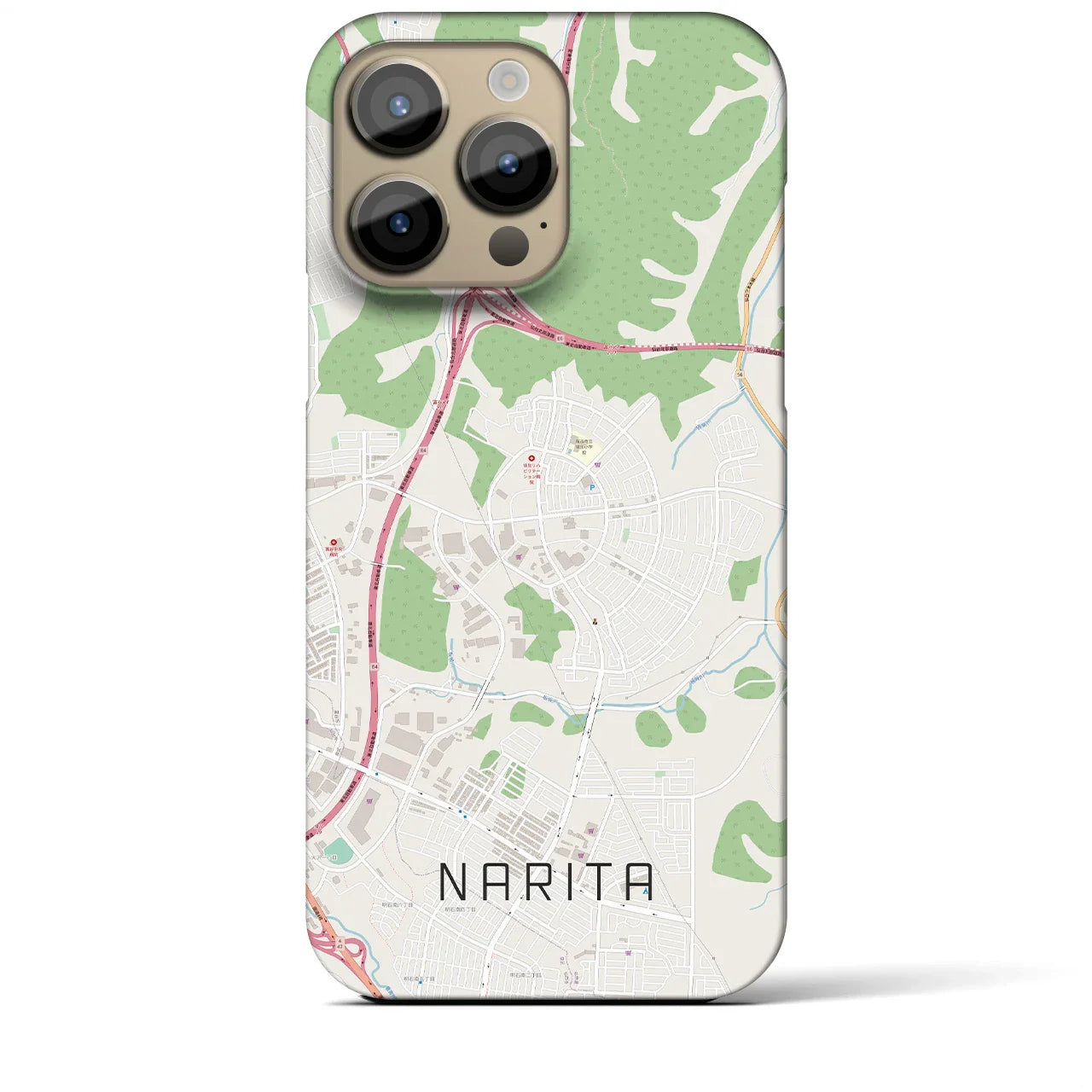 【成田(宮城県)】地図柄iPhoneケース(バックカバータイプ)