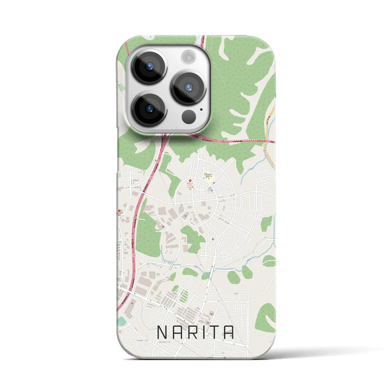 【成田(宮城県)】地図柄iPhoneケース(バックカバータイプ)