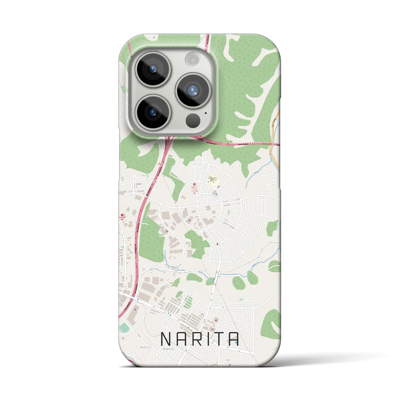 【成田(宮城県)】地図柄iPhoneケース(バックカバータイプ)