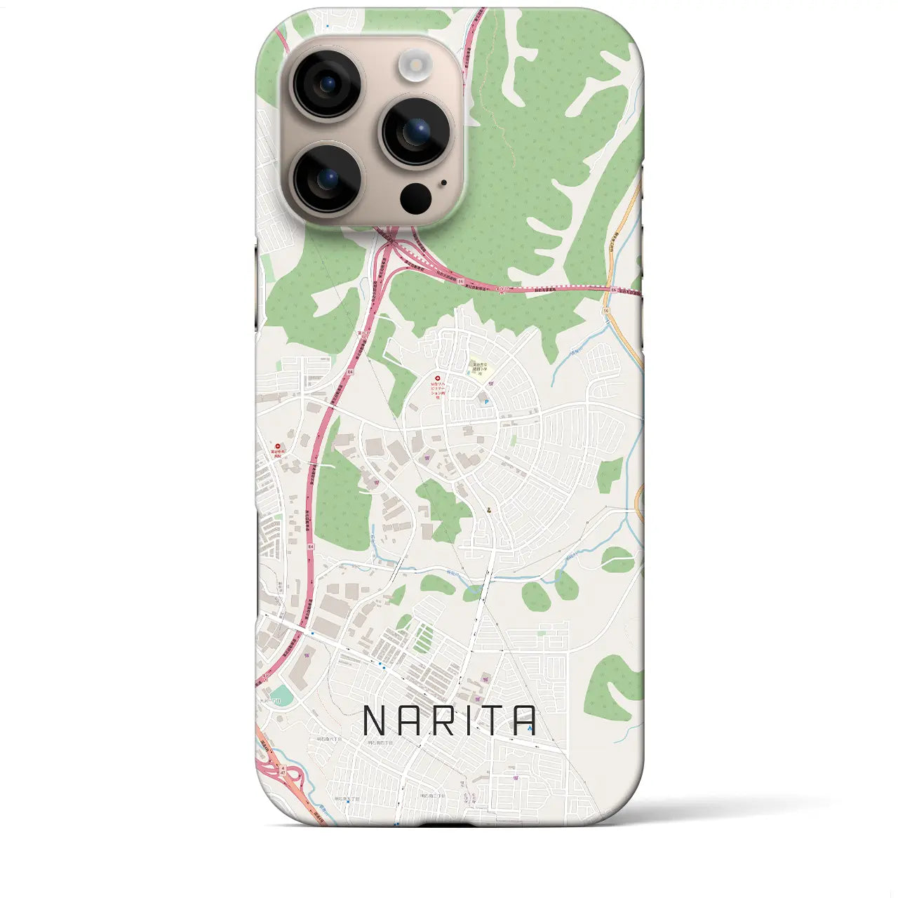 【成田(宮城県)】地図柄iPhoneケース(バックカバータイプ)