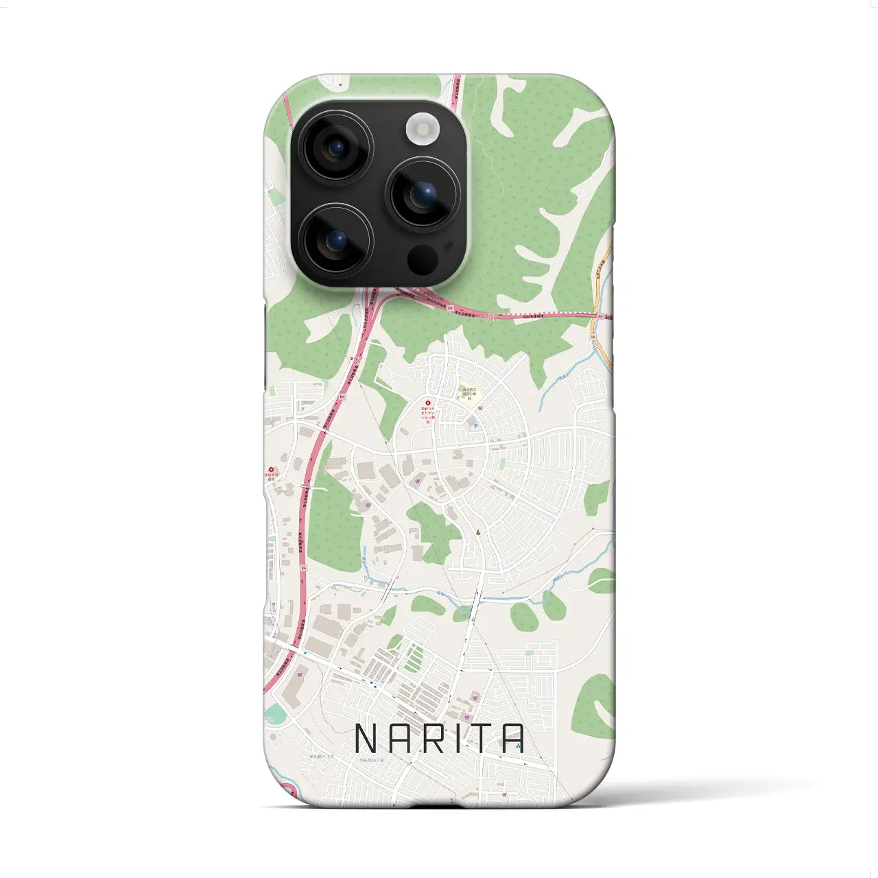 【成田(宮城県)】地図柄iPhoneケース(バックカバータイプ)