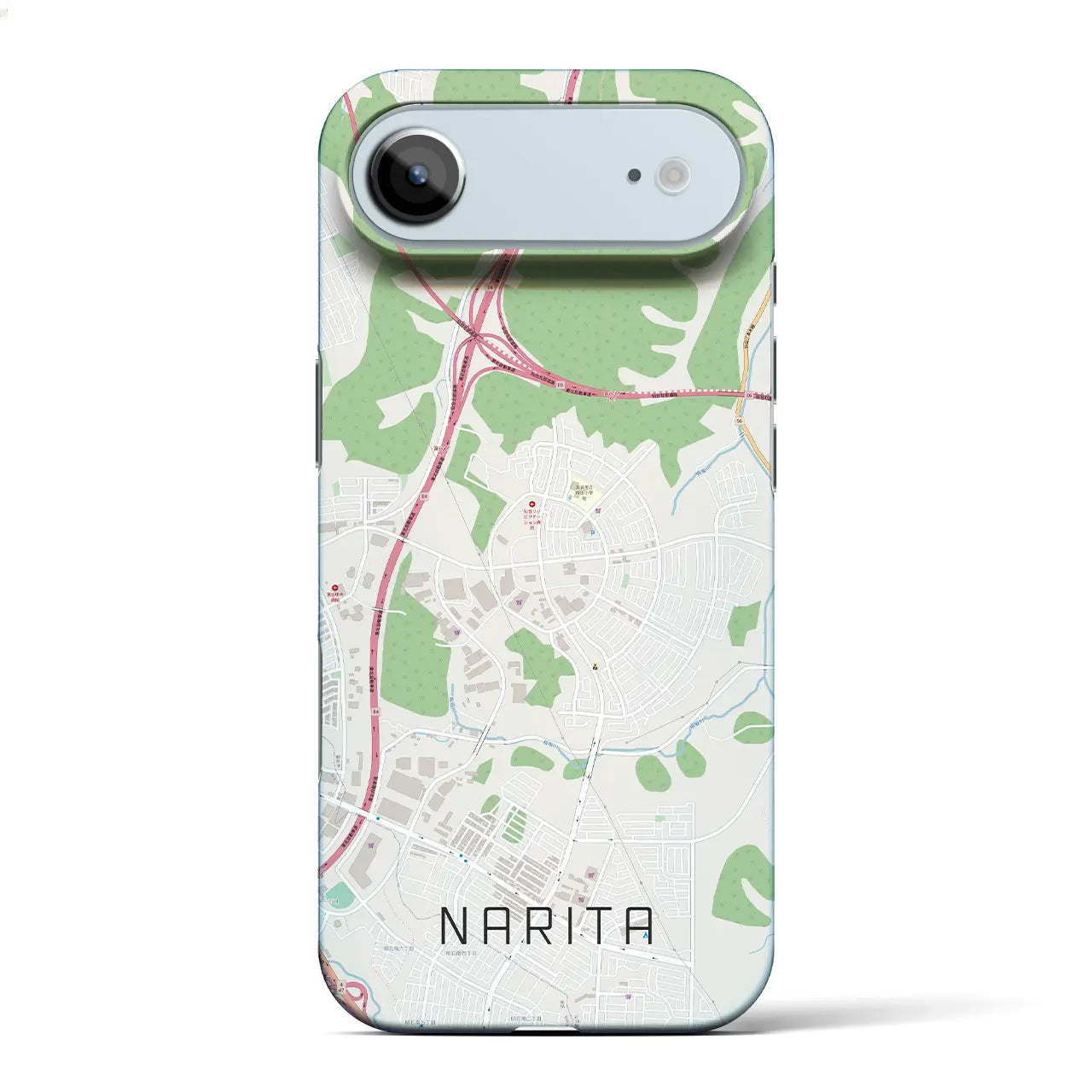 【成田(宮城県)】地図柄iPhoneケース(バックカバータイプ)