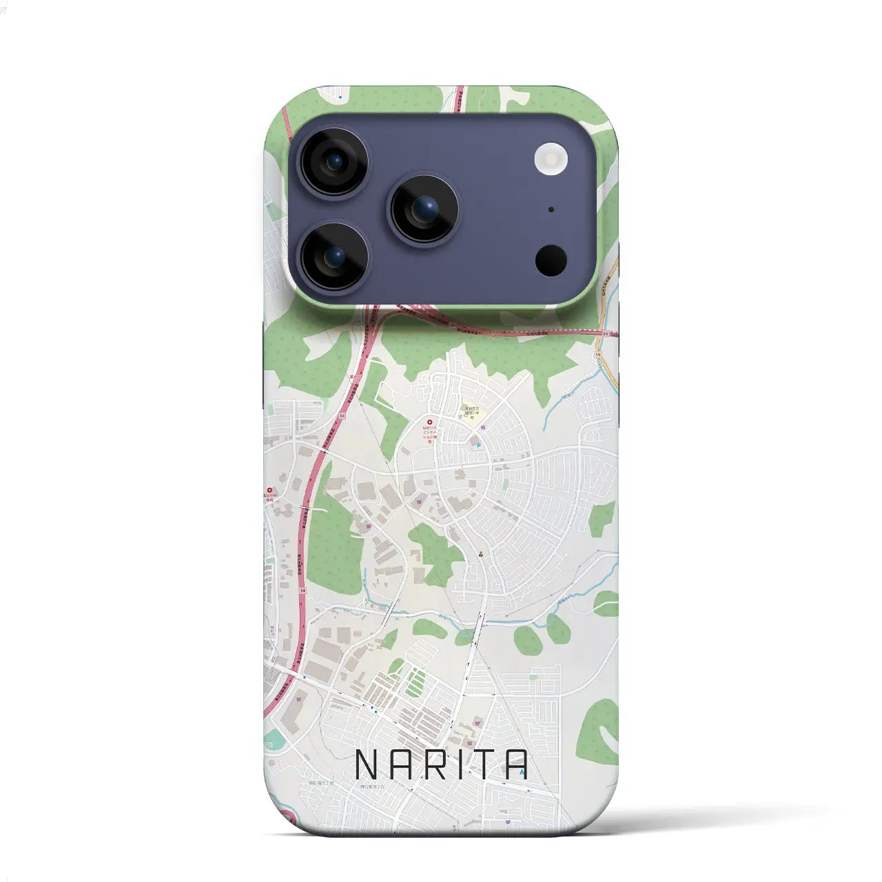 【成田(宮城県)】地図柄iPhoneケース(バックカバータイプ)