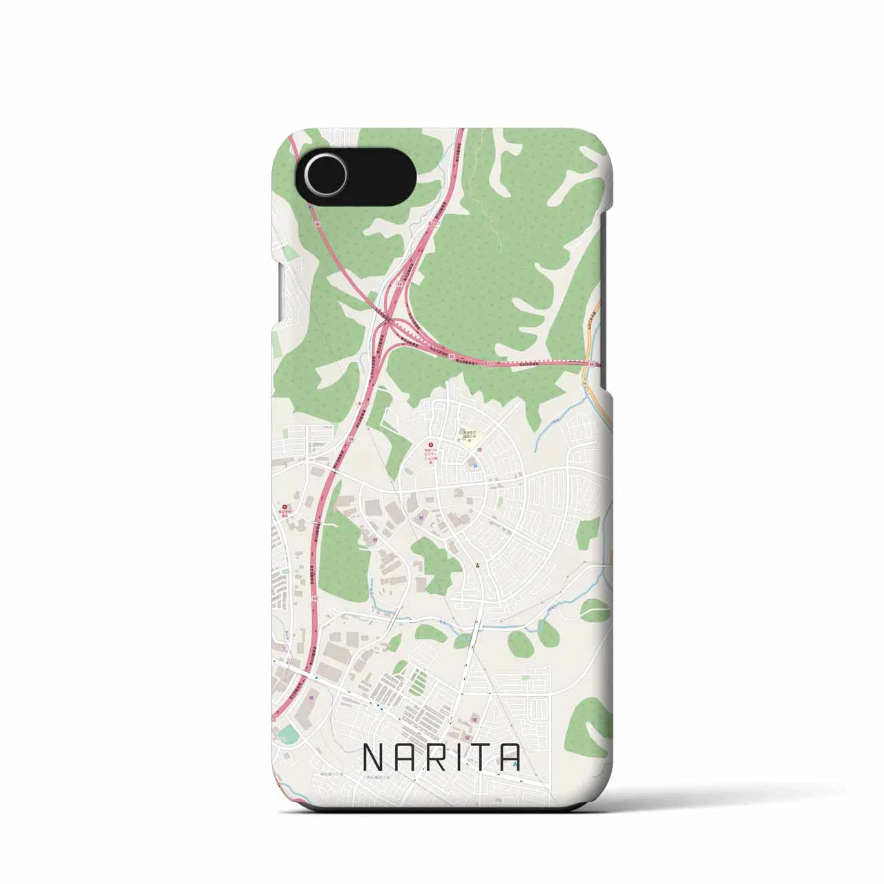【成田(宮城県)】地図柄iPhoneケース(バックカバータイプ)