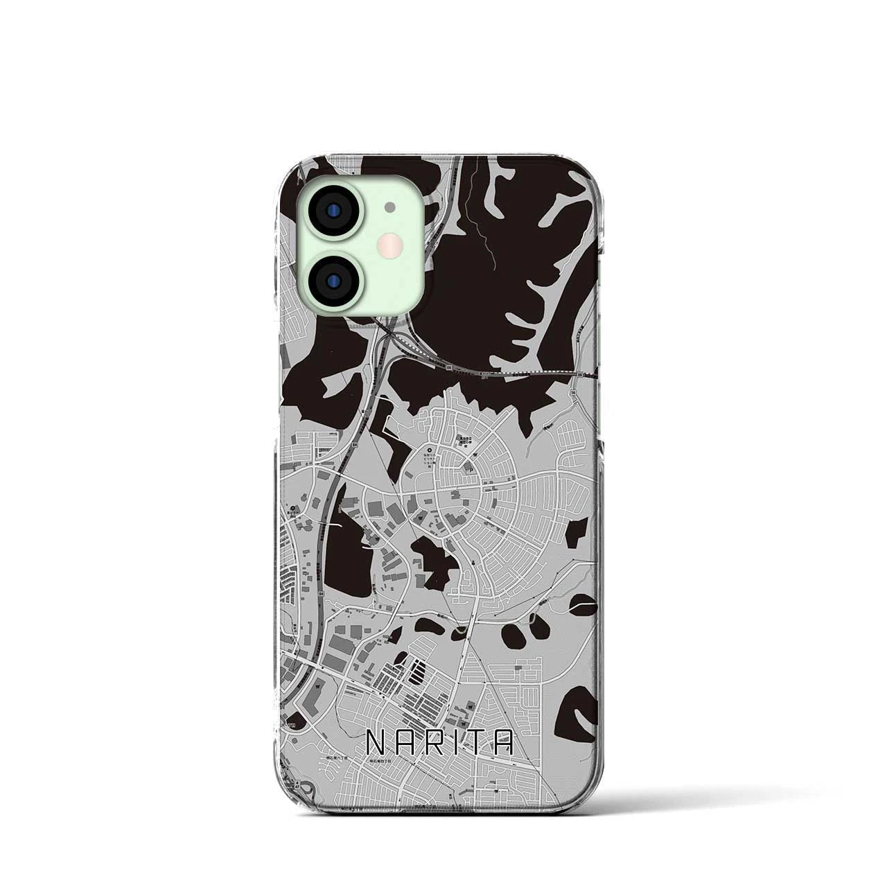 【成田(宮城県)】地図柄iPhoneケース(クリアタイプ)