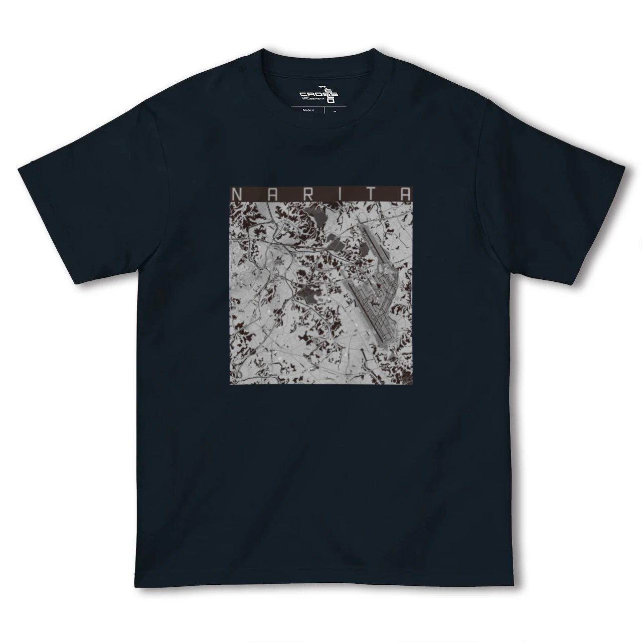 【成田(千葉県)】地図柄ヘビーウェイトTシャツ