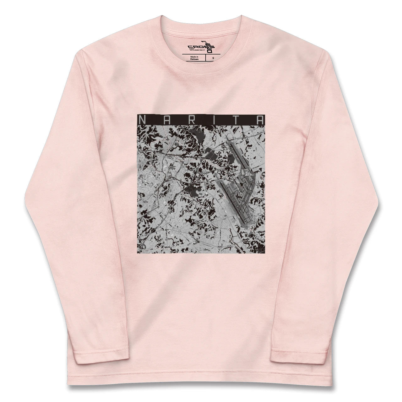 【成田(千葉県)】地図柄ロングスリーブTシャツ