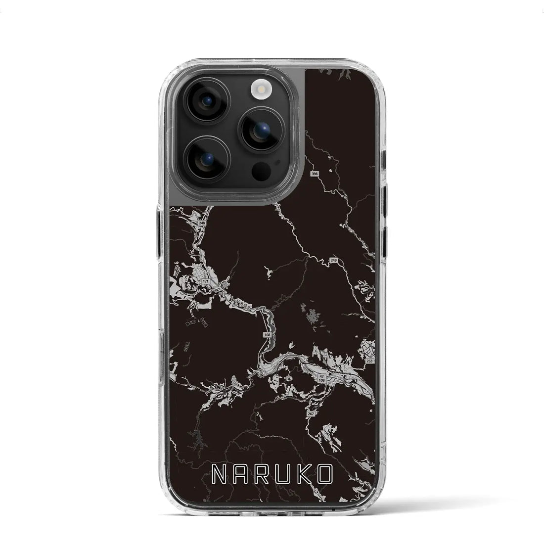 【鳴子(宮城県)】地図柄iPhoneケース(MagSafeタイプ)