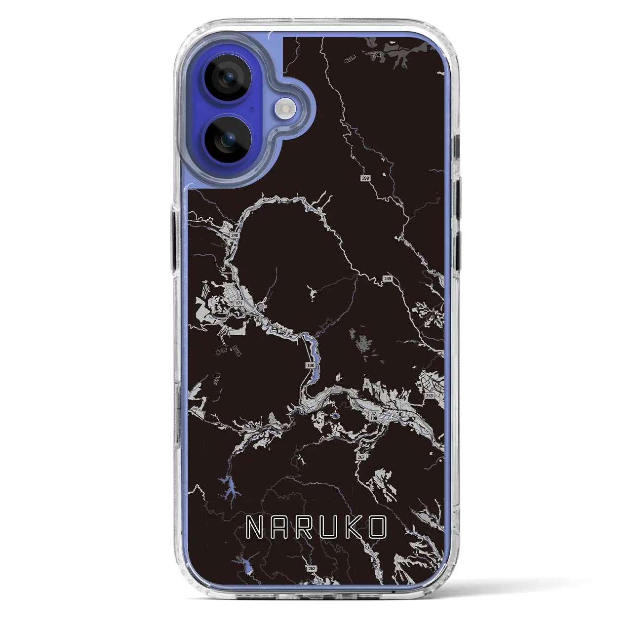 【鳴子(宮城県)】地図柄iPhoneケース(MagSafeタイプ)