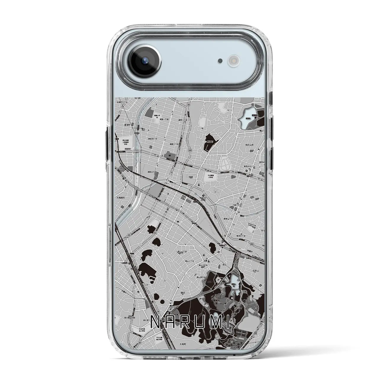 【鳴海(愛知県)】地図柄iPhoneケース(MagSafeタイプ)