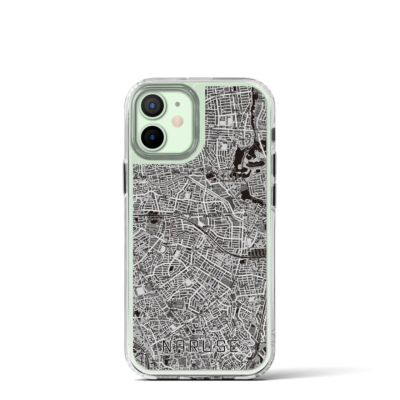 【成瀬(東京都)】地図柄iPhoneケース(MagSafeタイプ)