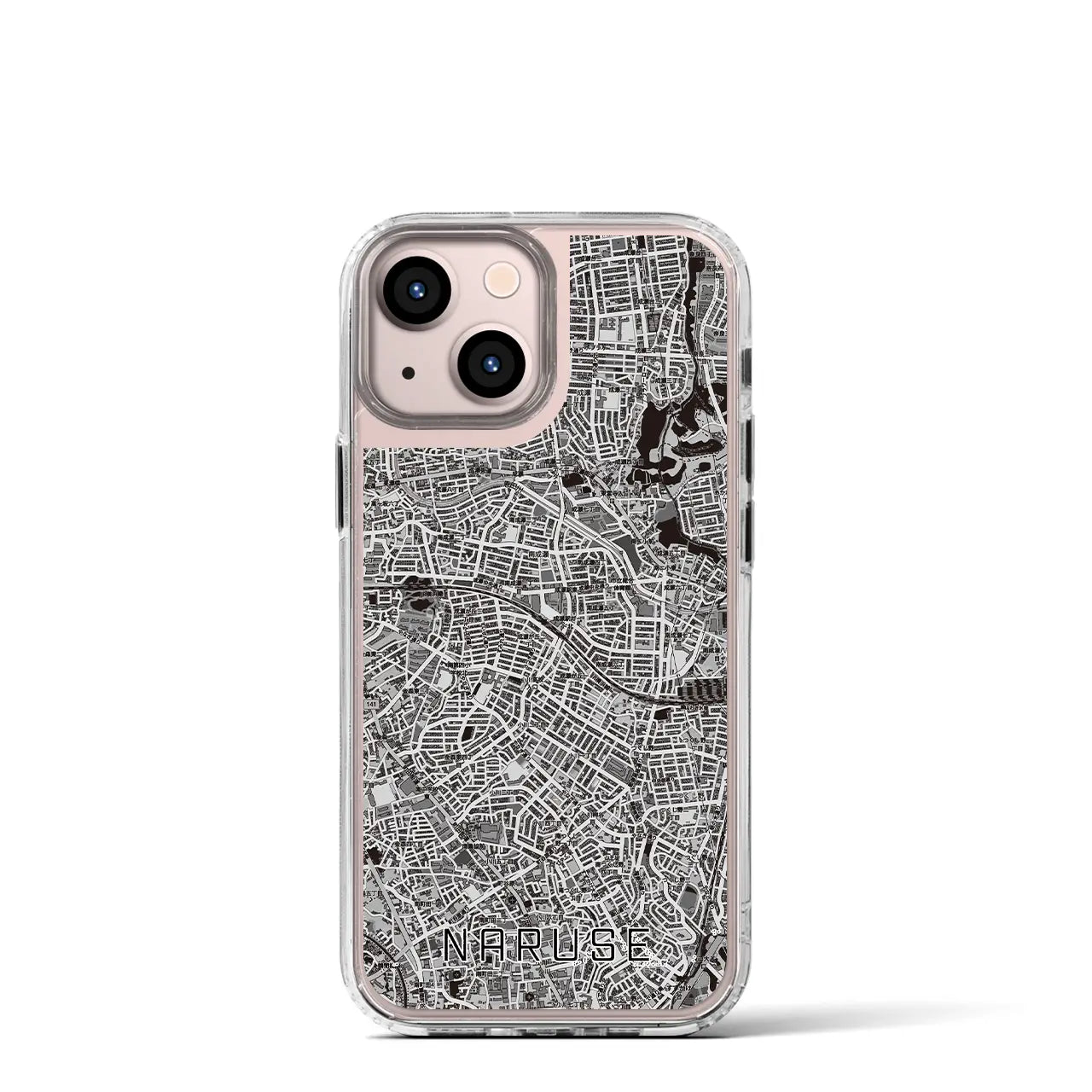 【成瀬(東京都)】地図柄iPhoneケース(MagSafeタイプ)