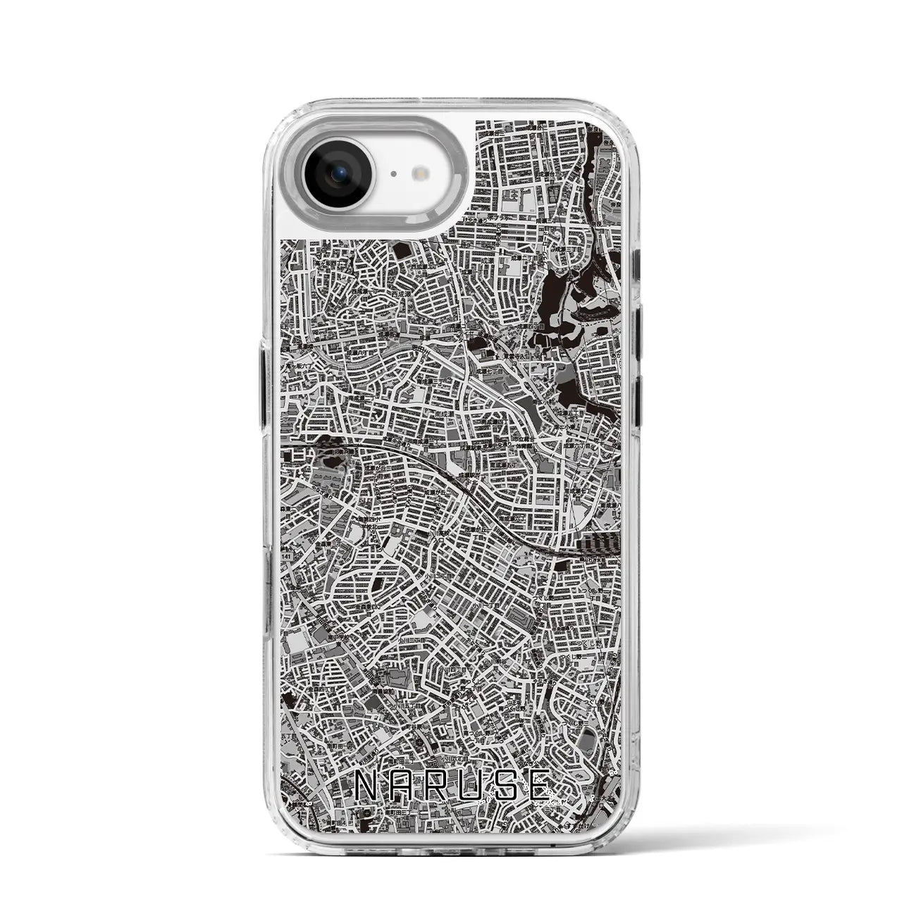 【成瀬(東京都)】地図柄iPhoneケース(MagSafeタイプ)