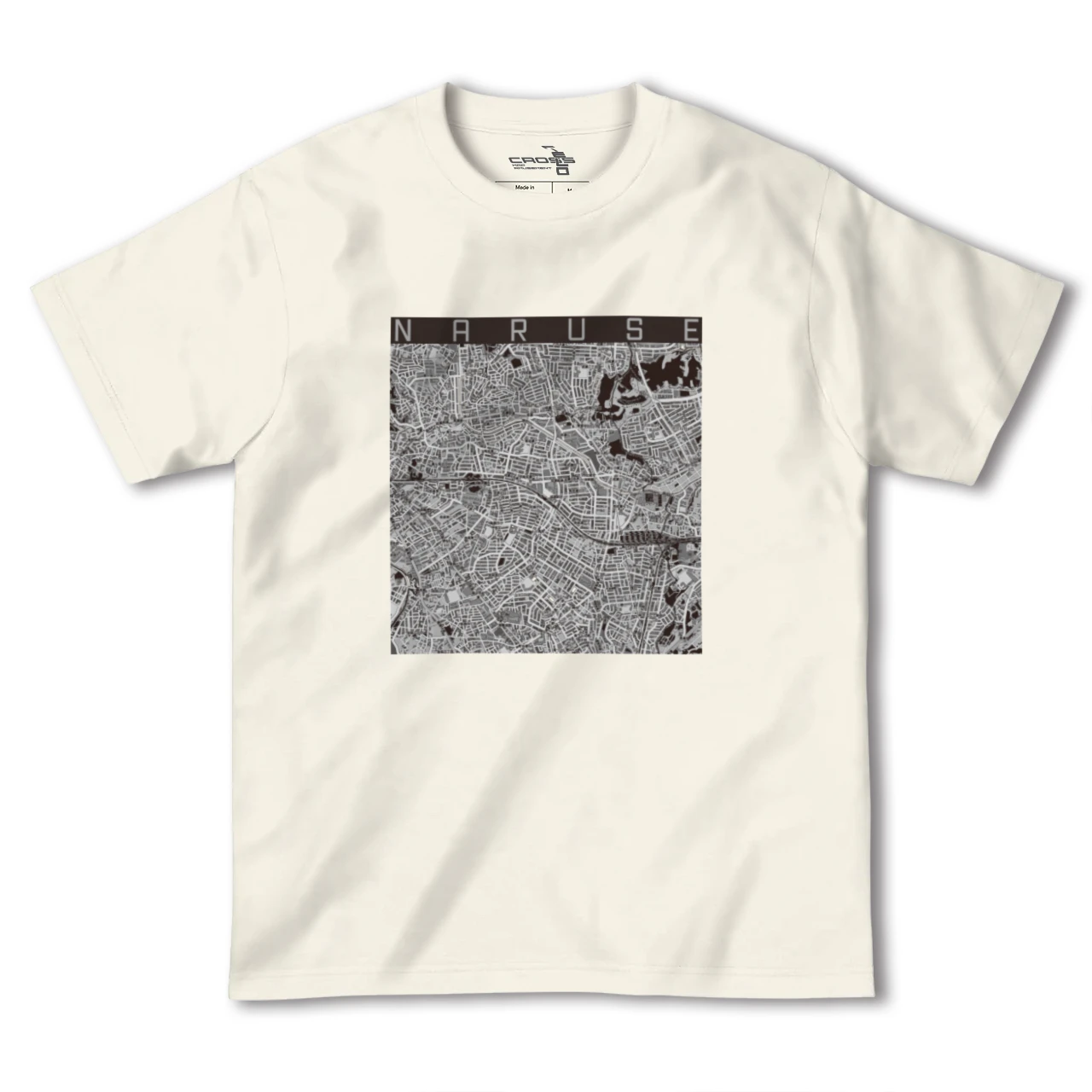 【成瀬(東京都)】地図柄ヘビーウェイトTシャツ