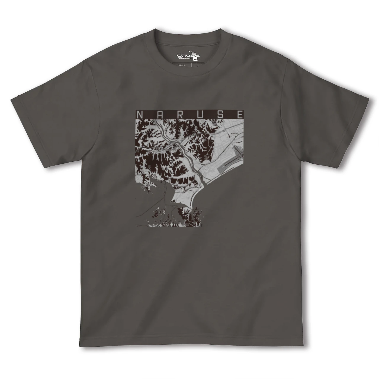 【鳴瀬(宮城県)】地図柄ヘビーウェイトTシャツ