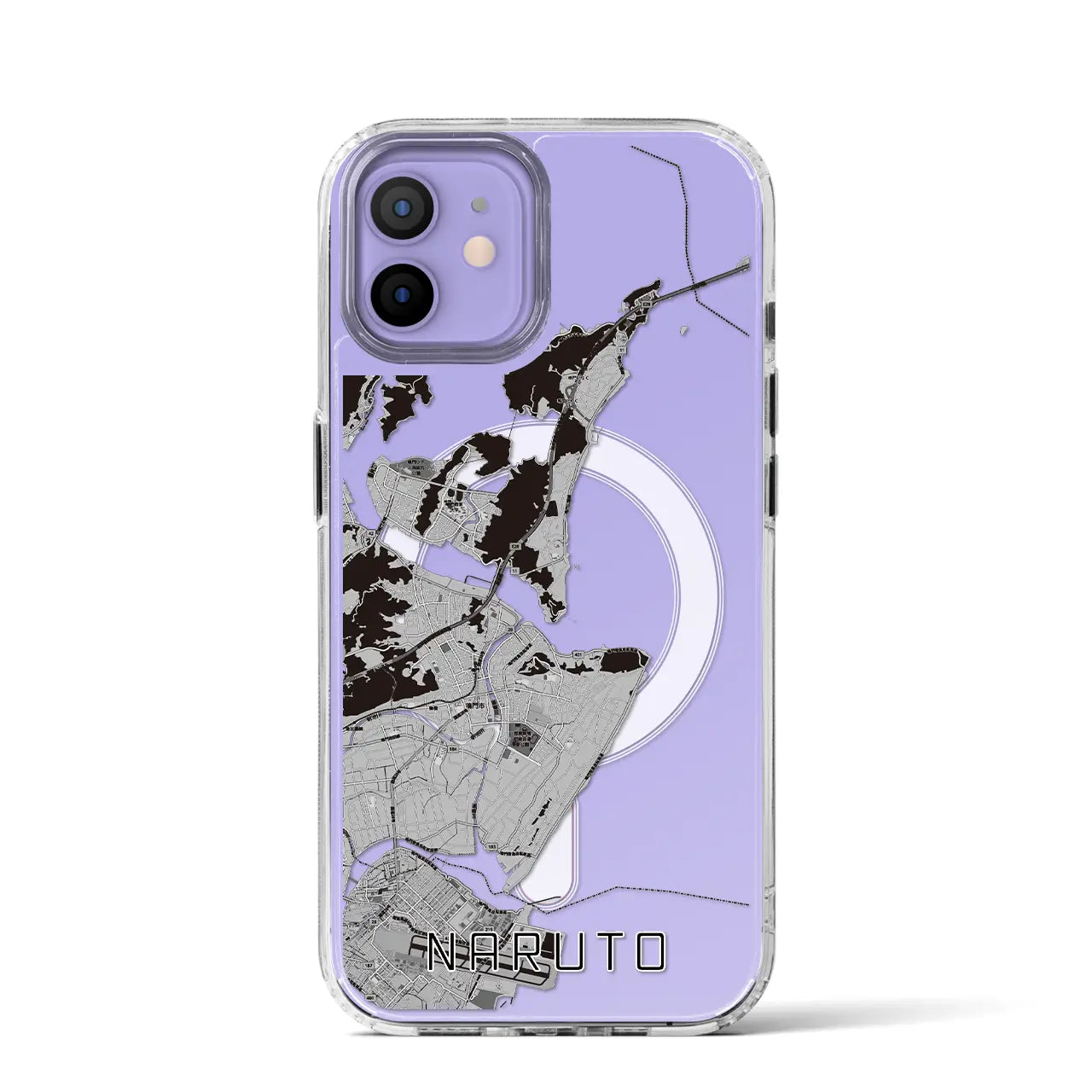 【鳴門(徳島県)】地図柄iPhoneケース(MagSafeタイプ)