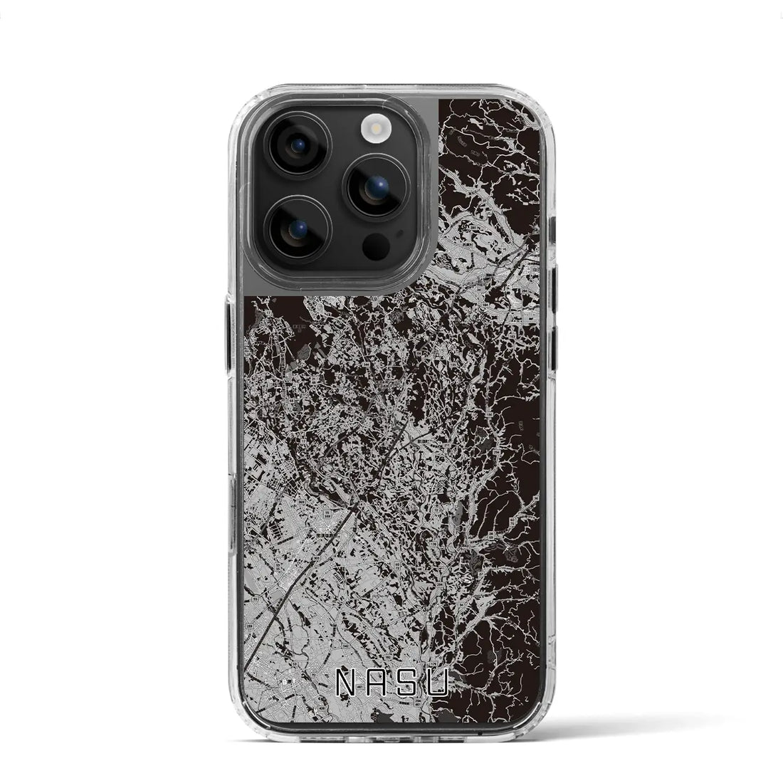 【那須(栃木県)】地図柄iPhoneケース(MagSafeタイプ)