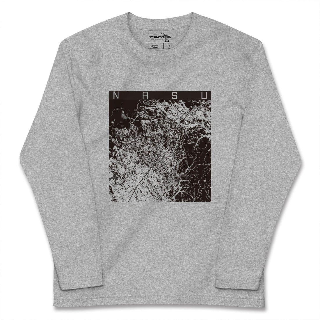 【那須(栃木県)】地図柄ロングスリーブTシャツ