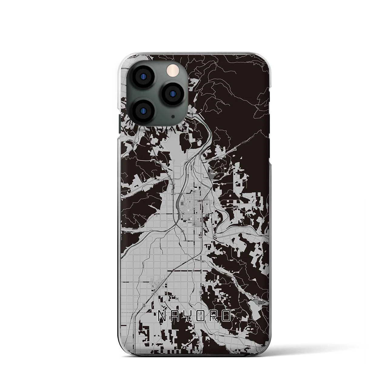 【名寄(北海道)】地図柄iPhoneケース(クリアタイプ)