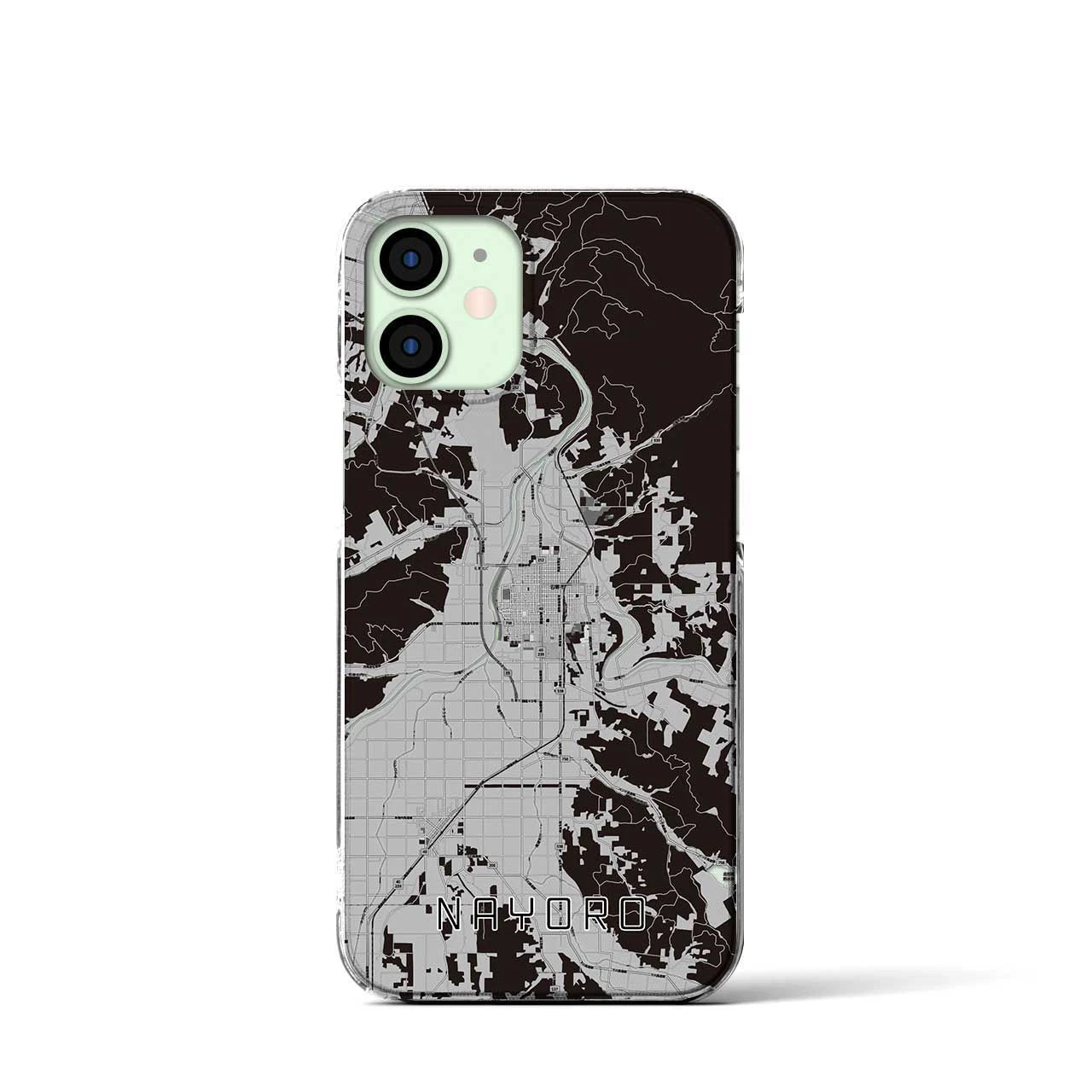 【名寄(北海道)】地図柄iPhoneケース(クリアタイプ)