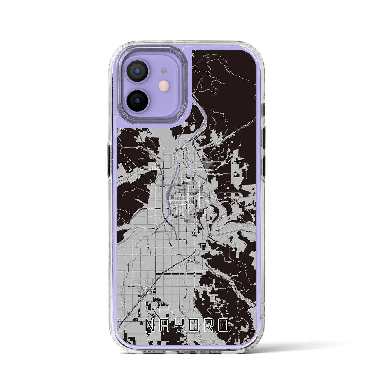 【名寄(北海道)】地図柄iPhoneケース(MagSafeタイプ)