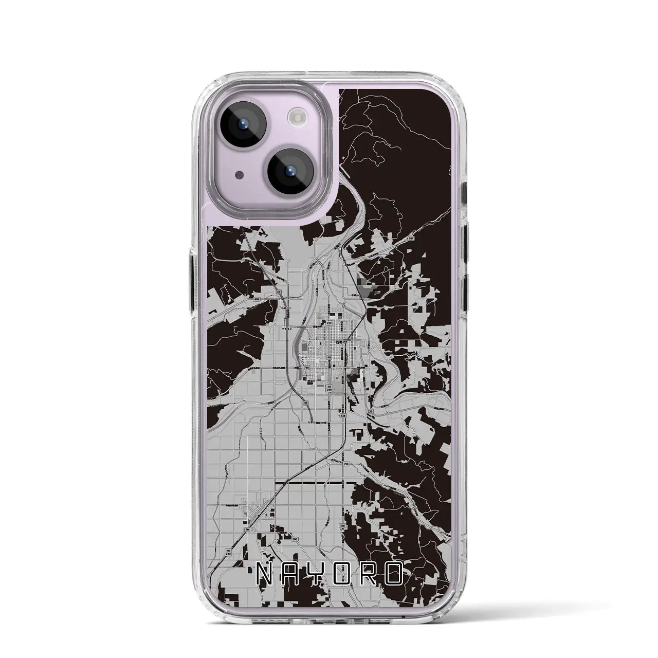 【名寄(北海道)】地図柄iPhoneケース(MagSafeタイプ)