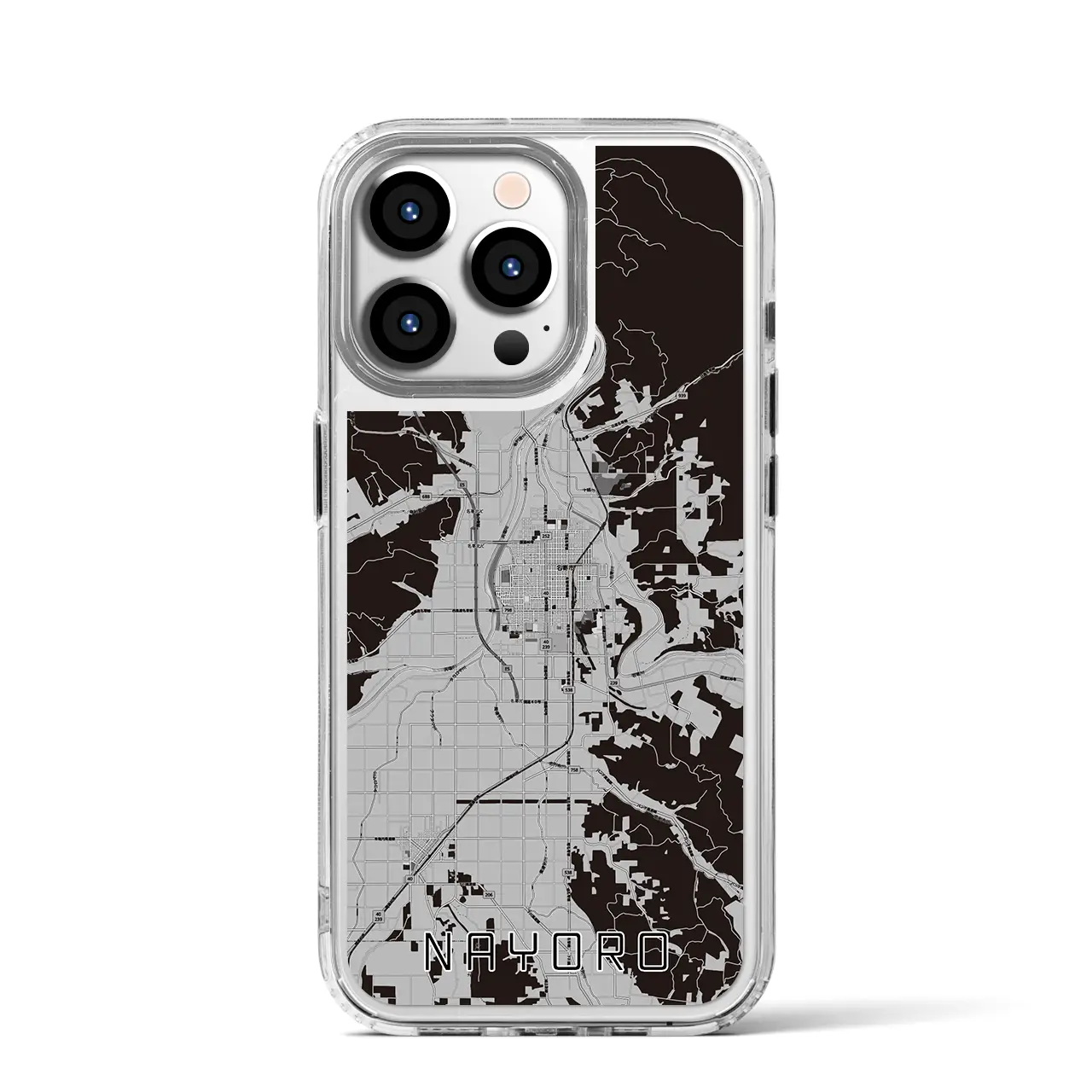 【名寄(北海道)】地図柄iPhoneケース(MagSafeタイプ)